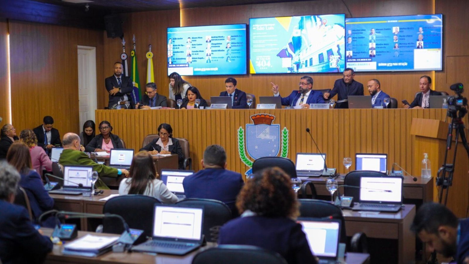 Eleição da Mesa Diretora da Câmara será nesta quinta
