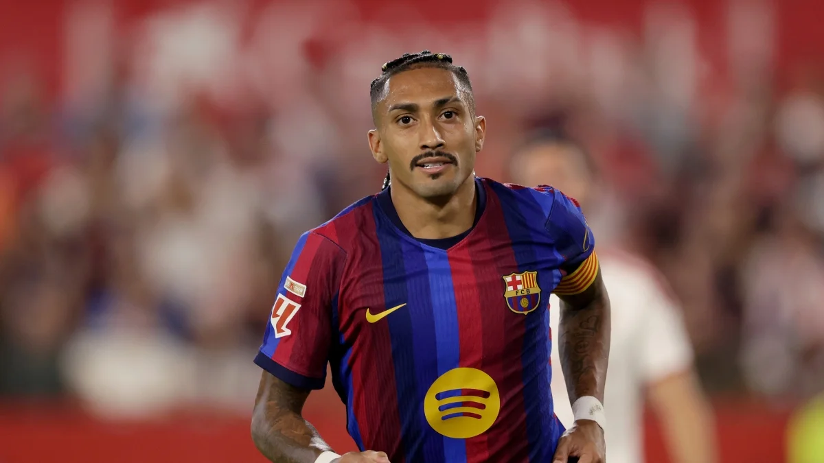 Raphinha supera trio do Real em gols na temporada