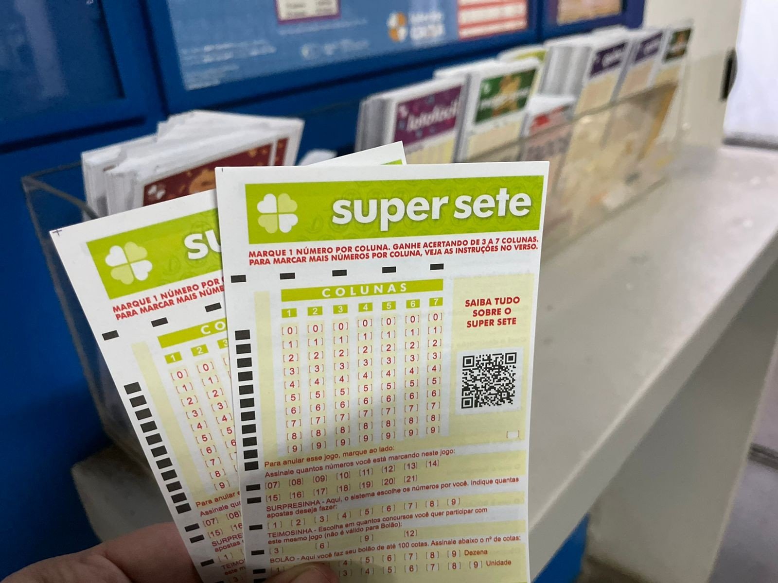 Super Sete acumula e prêmio vai a R$ 8,8 milhões