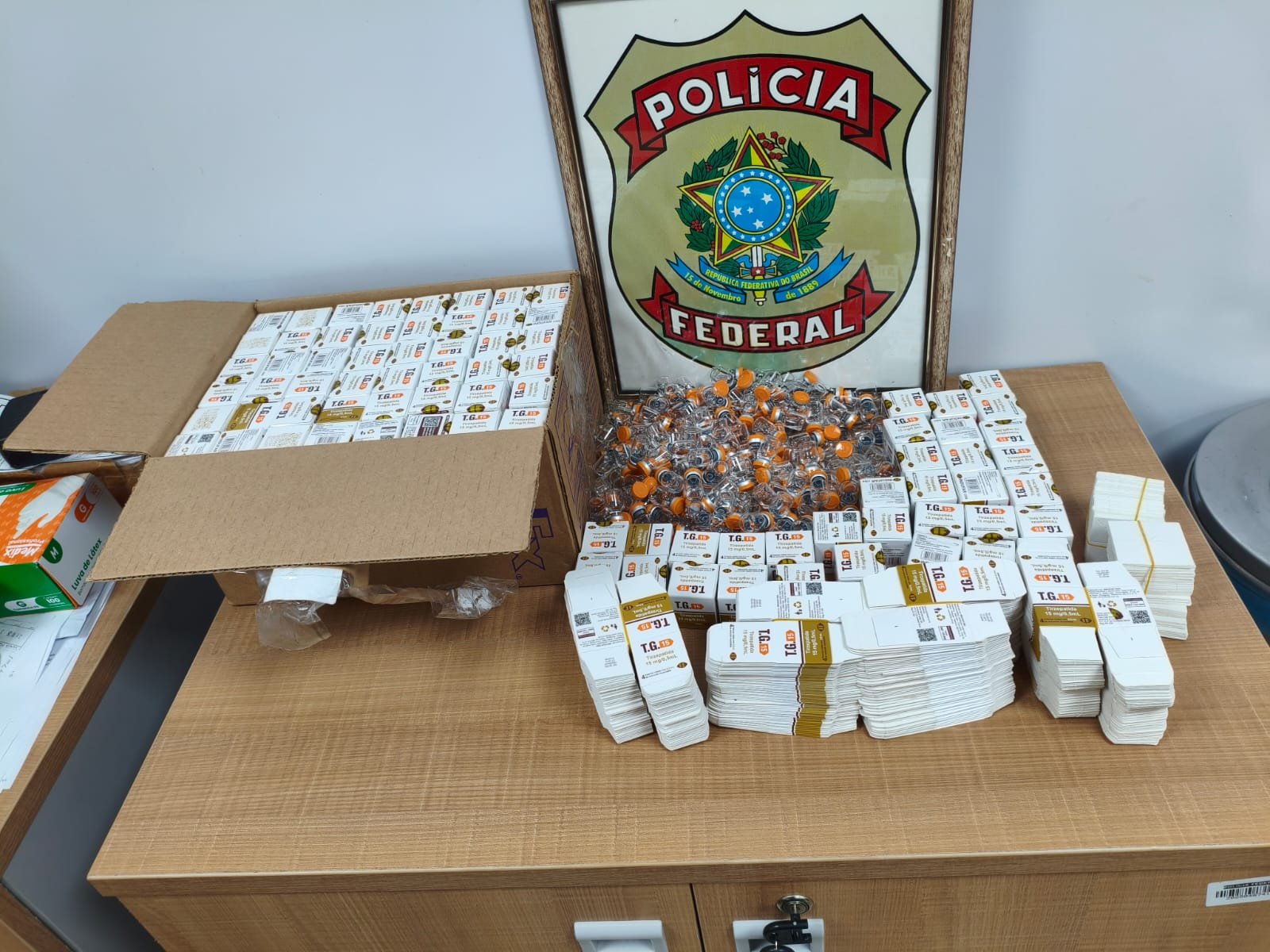 Mais de mil ampolas de mounjaro são apreendidas no aeroporto de São Luís