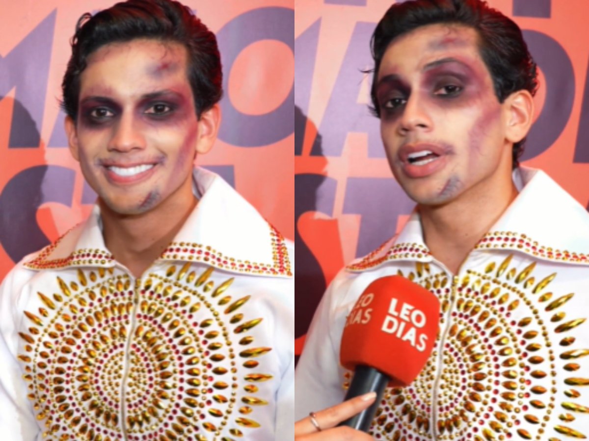 “Elvis não morreu!”: Leo Foguete surpreende com fantasia do cantor no Aviões Fantasy SP