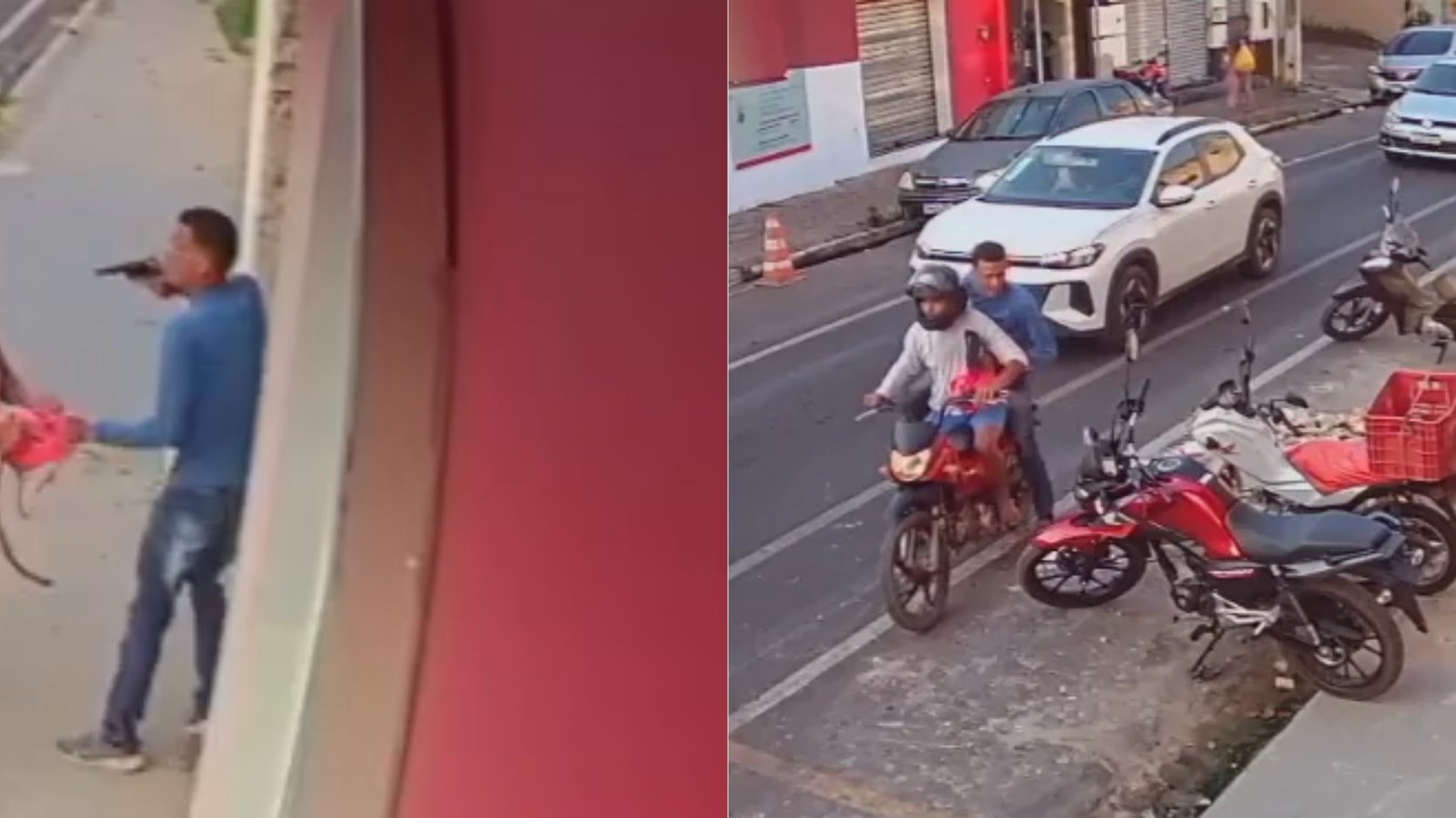 Mulher é assaltada por dupla em motocicleta no Centro de Santa Inês, no MA