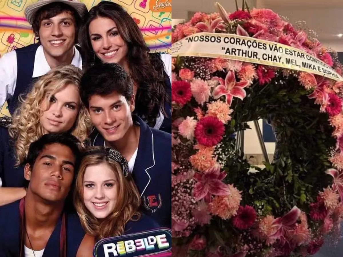 Ex-“Rebeldes” homenageiam Lua Blanco com mensagem especial em coroa de flores