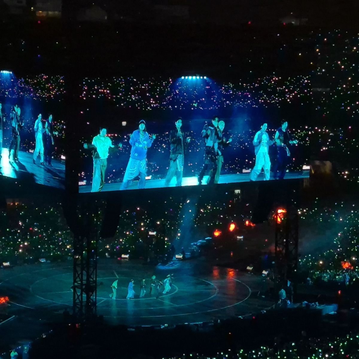 1º show do BTS em São Paulo aconteceu na quarta-feira (28) • CNN Brasil/Ana Julia Bertolaccini