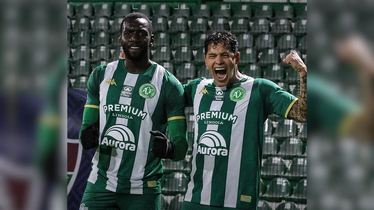 Brasileirão: com brilho de Giovanni Augusto, Chapecoense supera Fluminense