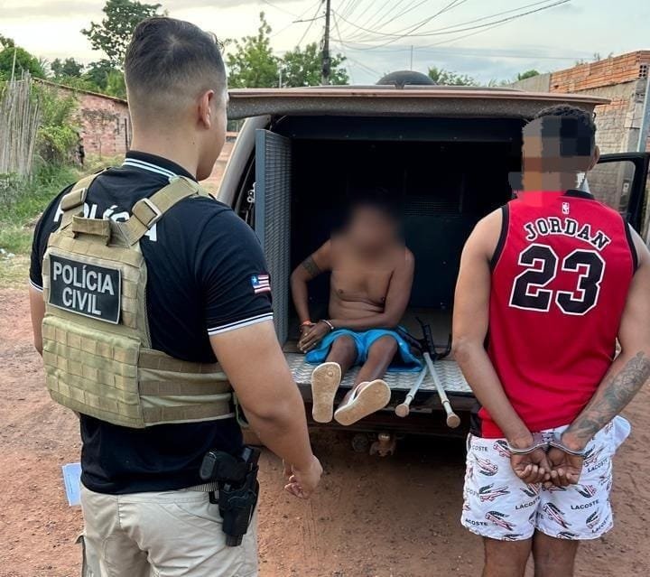 Casal investigado por tráfico de drogas é preso na zona rural de Codó