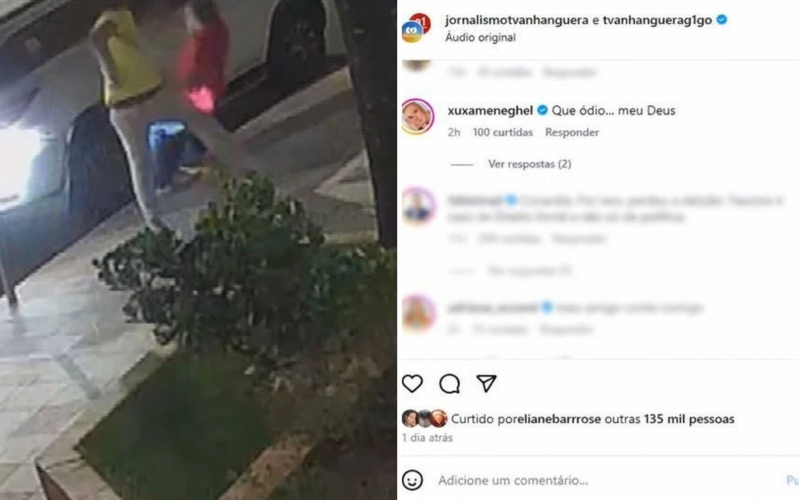 Xuxa comenta agressão a pastor por camiseta vermelha no dia da eleição em Goiânia