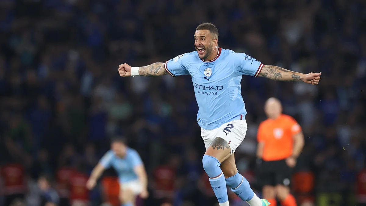 Kyle Walker vê tatuagem do tetra do City ameaçada por possível punição