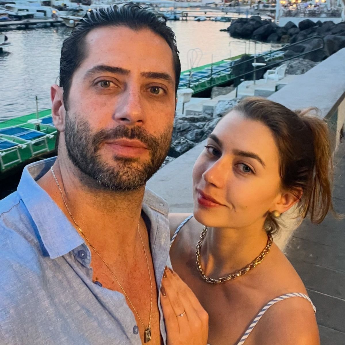 Ex-BBB Marcelo Zagonel e esposa Ana Paula anunciaram morte de filha • Reprodução/Instagram @zagonelmrcelo