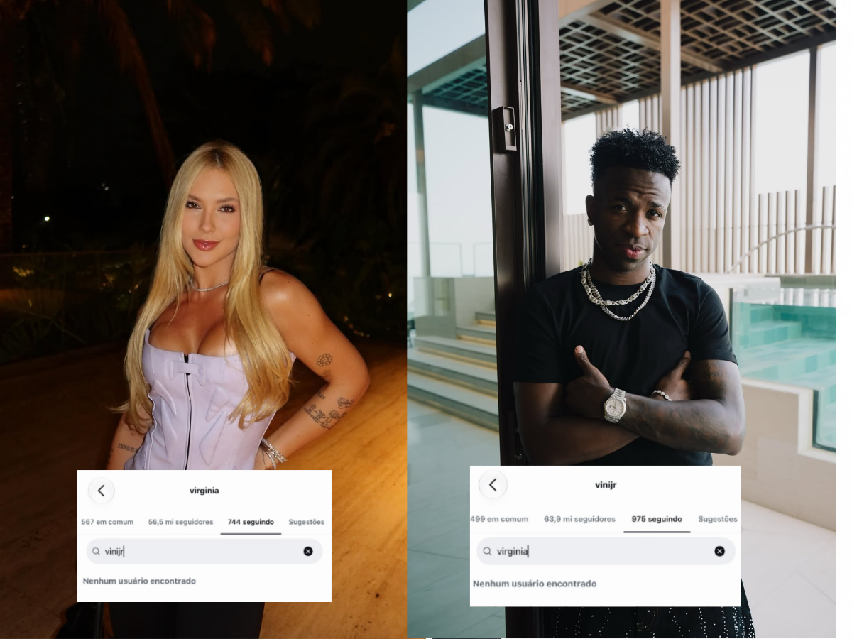 Após término, Virginia e Vini Jr. deixam de se seguir em rede social