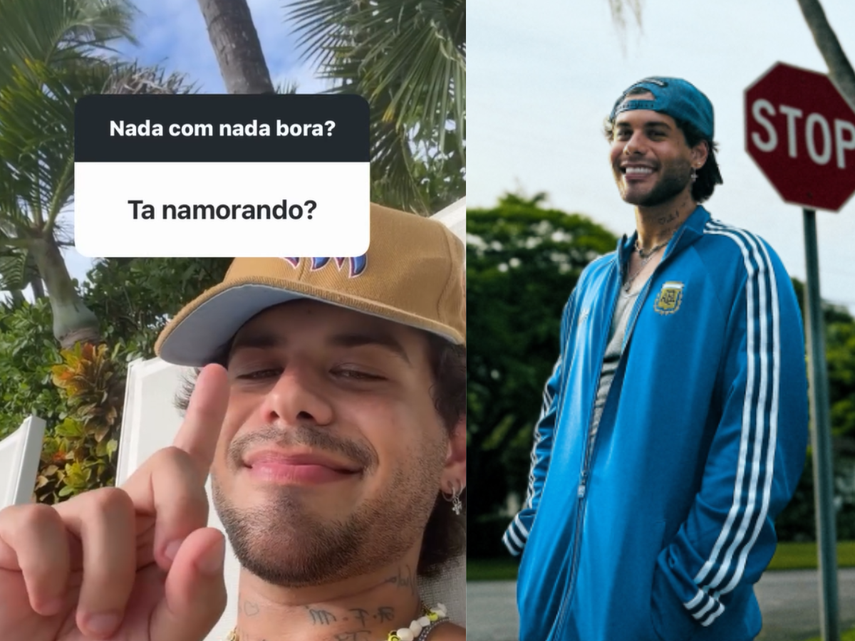 Zé Felipe revela se pretende namorar e fala sobre arrependimentos