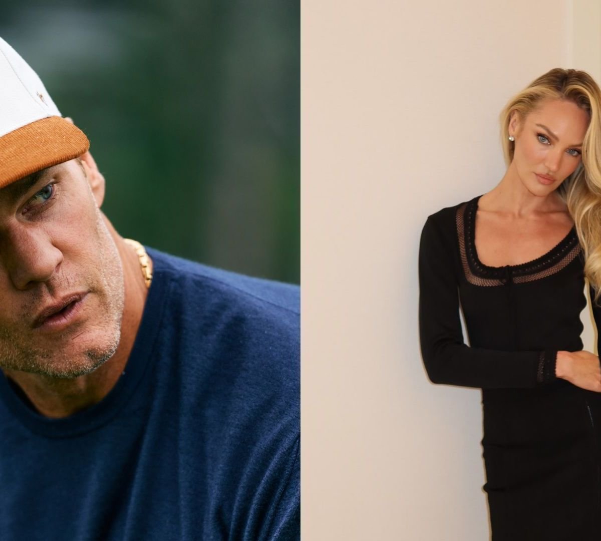 O atleta e a modelo moram em Miami e estão juntos • Instagram/Tom Brady e Instagram/Candice Swanepoel
