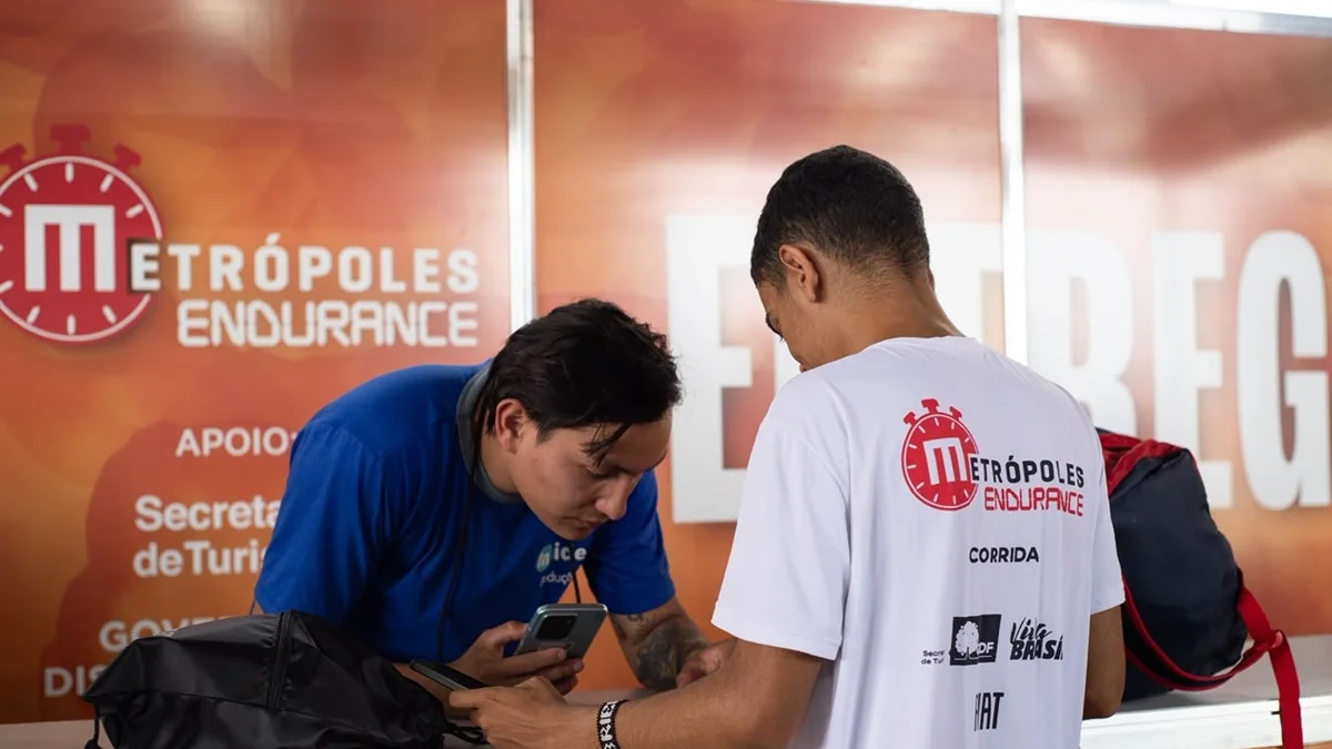 Retirada de kits agita Vila do Metrópoles Endurance Corrida nesta sexta