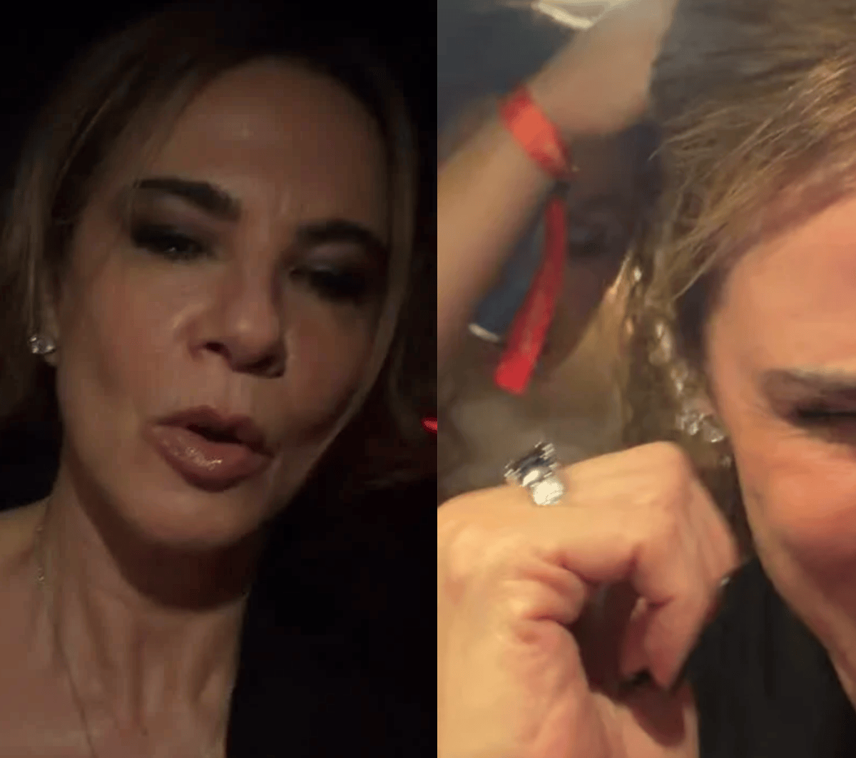 Luciana Gimenez mostrou os fios bagunçados ao desfazer penteado • Reprodução/Instagram @lucianagimenez