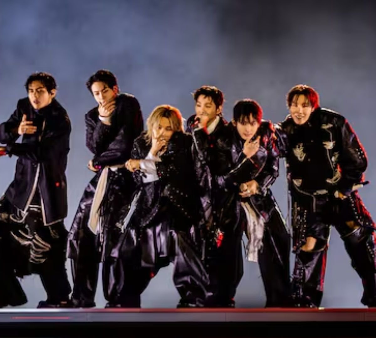 "Arirang", turnê de comeback do BTS. • Reprodução/ Netflix