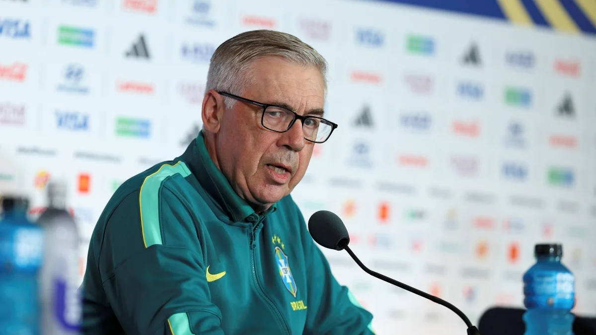 Ancelotti anuncia convocados do Brasil para jogos contra Japão e Singapura